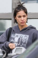 SOFIA BOUTELLA Heading to a Spa in Los Angeles 01/17/2024