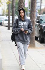 SOFIA BOUTELLA Heading to a Spa in Los Angeles 01/17/2024