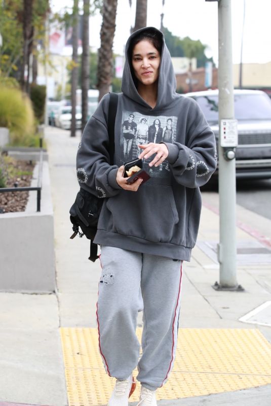 SOFIA BOUTELLA Heading to a Spa in Los Angeles 01/17/2024