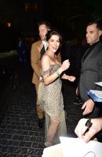 SOFIA PERNAS Arrives at Golden Globe Afterparty at Chateau Marmont in Los Angeles 01/07/2024