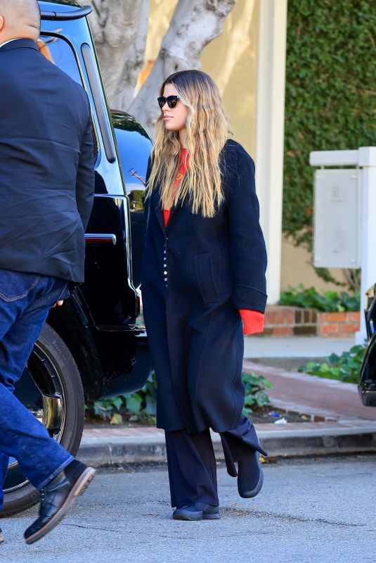 SOFIA RICHIE Out and About in West Hollywood 01/10/2024
