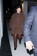 SOFIA RICHIE Out for Dinner with Friends in Beverly Hills 01/14/2024