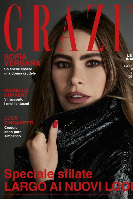 SOFIA VERGARA in Grazia Magazine, Italy January 2024