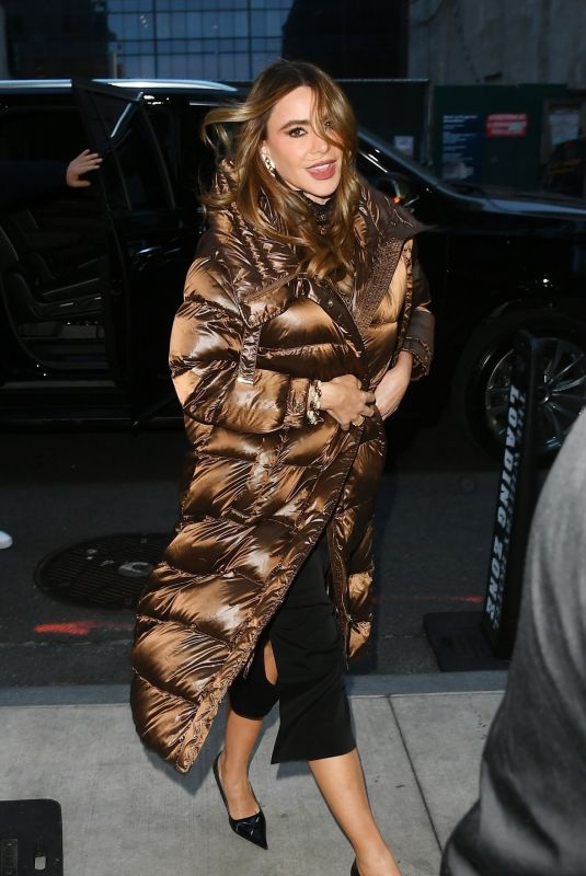 SOFIA VERGARA Leaves Good Morning America Studios in New York 01/15/2024
