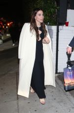 SOPHIA BUSH Leaves Emmy Party at Chateau Marmont in Hollywood 01/13/2024
