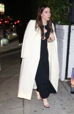 SOPHIA BUSH Leaves Emmy Party at Chateau Marmont in Hollywood 01/13/2024