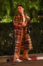 SOPHIA BUSH Out for Dinner at San Vicente Bungalows in West Hollywood 01/16/2024