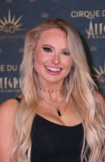 SOPHIE LLOYD at Cirque du Soleil Premiere of Alegría - In A New Light at Royal Albert Hall in London 01/17/2024