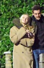 SOPHIE TURNER and Peregrine Pearson Out in London 01/17/2024