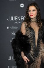 SOPRANO ERMINIE BLONDEL at Julien Fournie Haute Couture Spring/Summer 2024 Show at Paris Fashion Week 01/23/2024