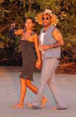 STERRE MARTIN TAPILATU and Anderson .Paak Out at a Beach in Puerto Vallarta 01/15/2024