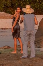 STERRE MARTIN TAPILATU and Anderson .Paak Out at a Beach in Puerto Vallarta 01/15/2024