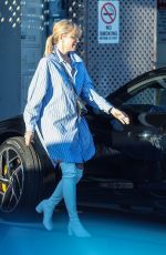 SUNRISE COIGNEY Leaves Bossa Nova Brazilian Cuisine in West Hollywood 01/08/2024