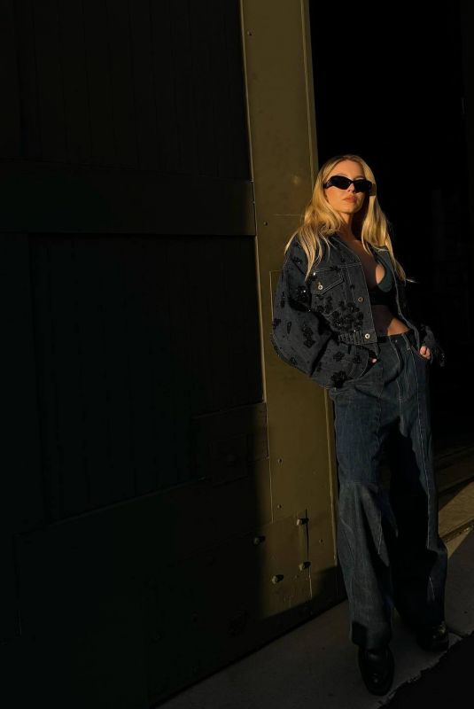 SYDNEY SWEENEY for Miu Miu Upcycled Collection 2024