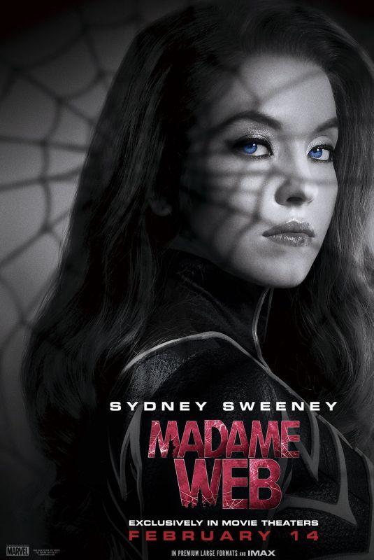 SYDNEY SWEENEY - Madame Web Posters and Trailer 2024