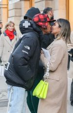 TAINA MARIE MELENDEZ Out at Place Vendome in Paris 01/15/2024