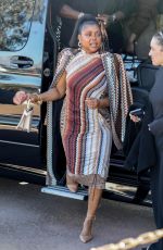 TARAJI P. HENSON Arrives at Promotion of The Color Purple in Palm Springs 01/04/2024
