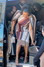 TARAJI P. HENSON Arrives at Promotion of The Color Purple in Palm Springs 01/04/2024