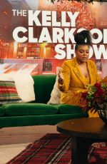 TARAJI P. HENSON at Kelly Clarkson Show in New York 12/12/2023