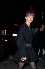 TAYLOR SWIFT and CARA DELEVINGNE Out for Dinner at Nobu in New York 01/23/2024 
