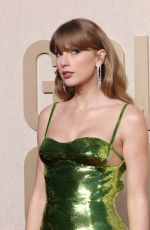 TAYLOR SWIFT at 81st Annual Golden Globe Awards in Los Angeles 01/07/2024