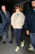 TAYLOR SWIFT Leaves Electric Lady Studios in New York 01/11/2024