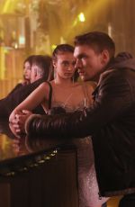 TEONA STAVARACHI on the Set of April X in Bucharest 01/28/2024