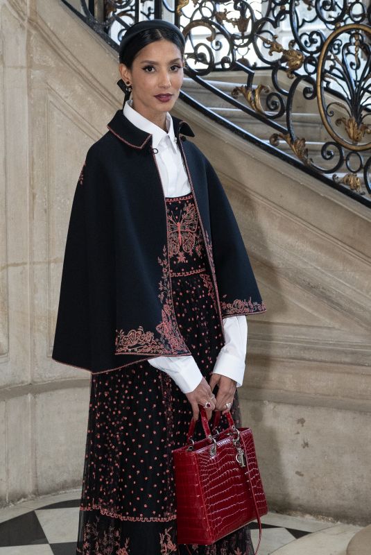 THAYNA SOARES at Christian Dior Haute Couture SS24 Show at Paris Fashion Week 01/22/2024