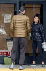 TIFFANI THIESSEN and Brady Smith Enjoy Relaxing Foot Massage in Encino 01/04/2023