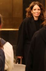 TINA FEY Arrives at NBC Studios in New York 01/10/2024