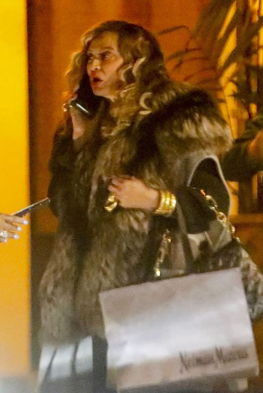TINA KNOWLES at Her Birthday Celebration at San Vicente Bungalow in West Hollywood 01/23/2024
