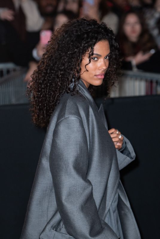 TINA KUNAKEY at Valentino Haute Couture Spring/Summer 2024 Show at Paris Fashion Week 01/24/2024