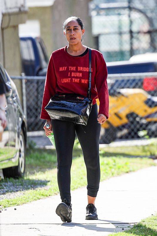 TRACEE ELLIS ROSS Out and About in Los Angeles 01/28/2024