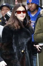 URSULA CORBERO Arrives at Today Show in New York 01/09/2024
