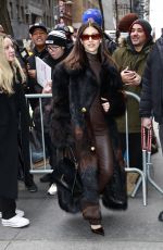 URSULA CORBERO Arrives at Today Show in New York 01/09/2024