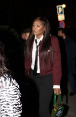VENUS WILLIAMS Arrives at Kate Moss