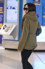 VICTORIA BECKHAM Arrives at JFK Airport in New York 01/29/2024
