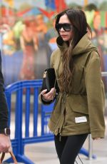 VICTORIA BECKHAM Arrives at JFK Airport in New York 01/29/2024