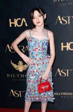 VIOLET MCGRAW at Astra Film Awards in Los Angeles 01/06/2024
