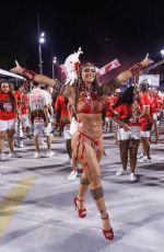 VIVIANE ARAUJO at Rainha de Bateria at Salgueiro