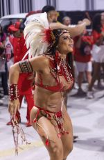 VIVIANE ARAUJO at Rainha de Bateria at Salgueiro