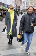 VOGUE WILLIAMS and Spencer Matthews Leaves Global Offices in London 01/22/2024