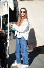 WHITNEY HARTLEY WAGNER at a Farmers Market in Los Angeles 01/28/2024