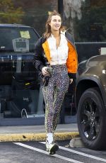 WHITNEY PORT at Coffee Bean After Morning Workout in Studio City 01/21/2024