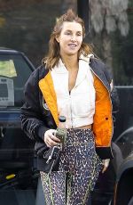 WHITNEY PORT at Coffee Bean After Morning Workout in Studio City 01/21/2024
