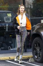 WHITNEY PORT at Coffee Bean After Morning Workout in Studio City 01/21/2024