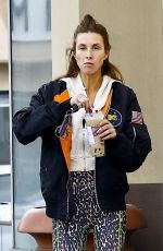 WHITNEY PORT at Coffee Bean After Morning Workout in Studio City 01/21/2024