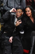 WINNIE HARLOW at Washington Wizards Game an Capital One Arena in Washington 01/08/2024