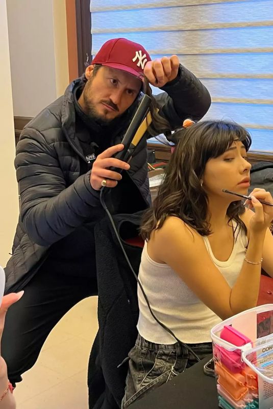 XOCHITL GOMEZ - Dancing with the Stars Tour Photo Diary for People, January 2024