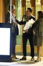 YOLANTHE CABAU at a Dinner Date at Cipriani in Beverly Hills 01/11/2024
